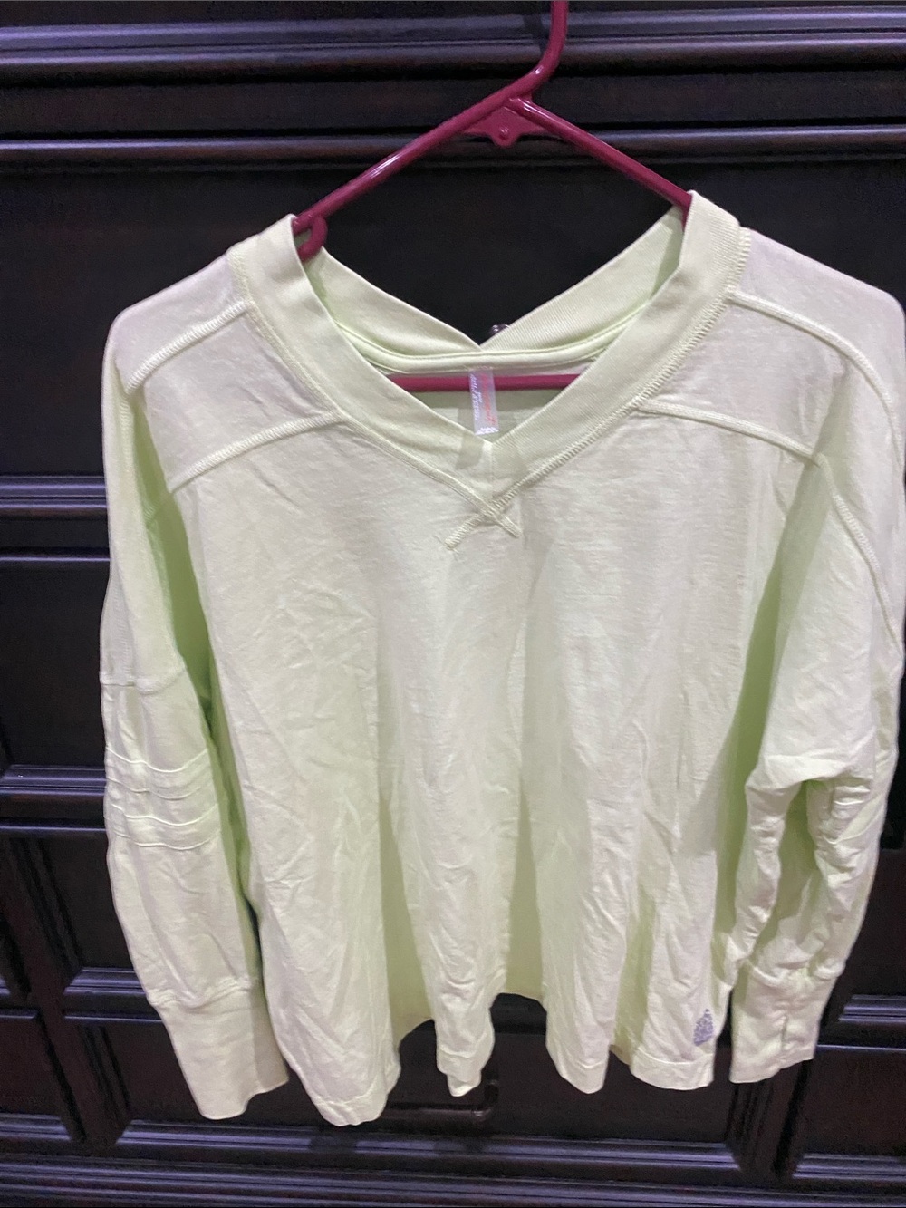 FP Movement by Free People Light Green Long Sleeve Tee